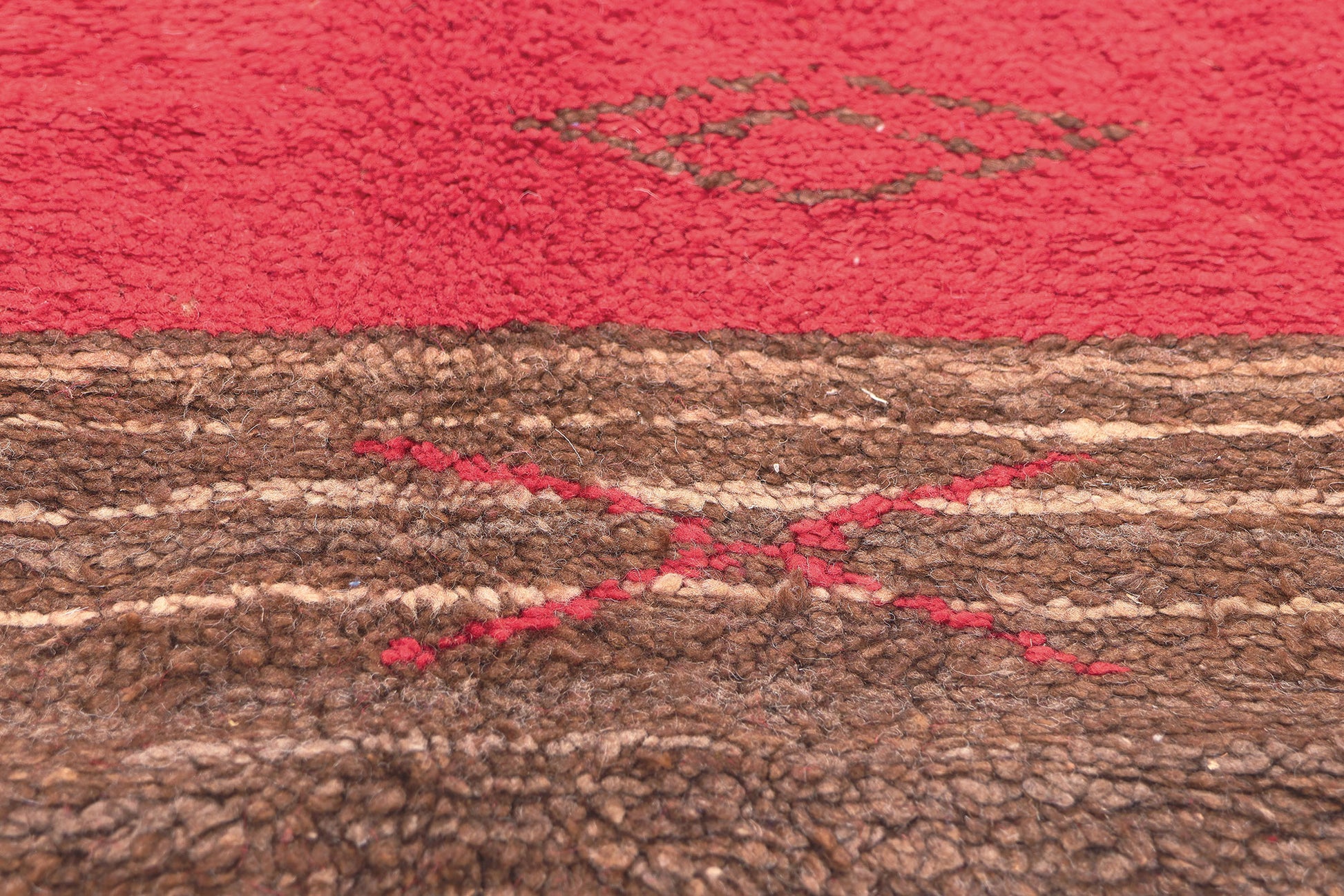 5 x 8 Vintage Striped Moroccan Rug 20396