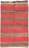 5 x 8 Vintage Striped Moroccan Rug 20396