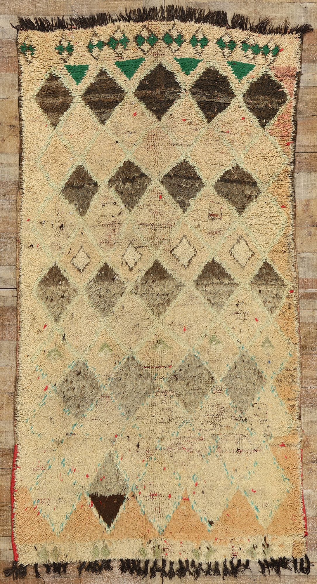 5 x 9 Vintage Boujad Moroccan Rug 21729