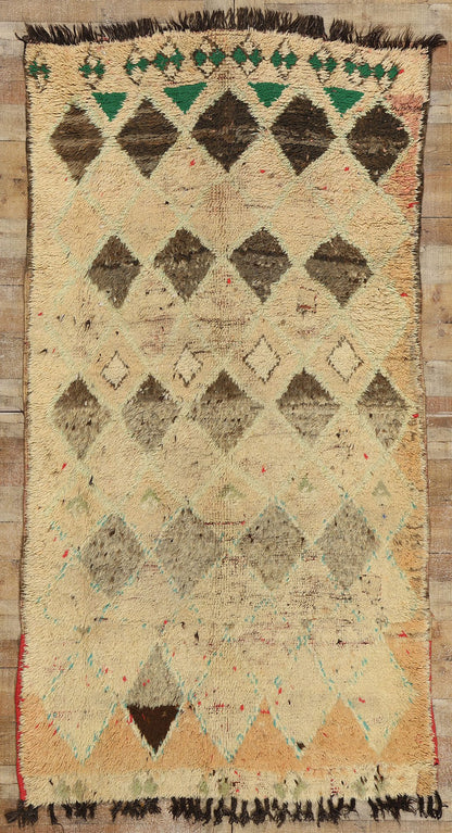 5 x 9 Vintage Boujad Moroccan Rug 21729
