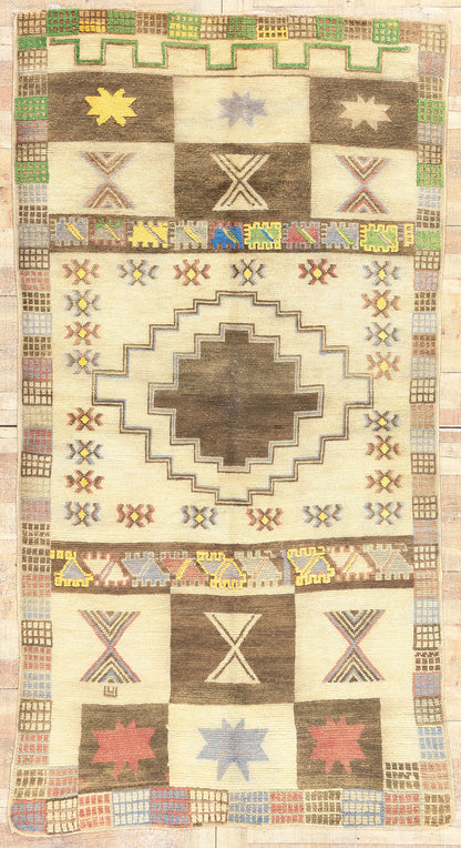 5 x 9 Vintage Taznakht Moroccan Rug 20471
