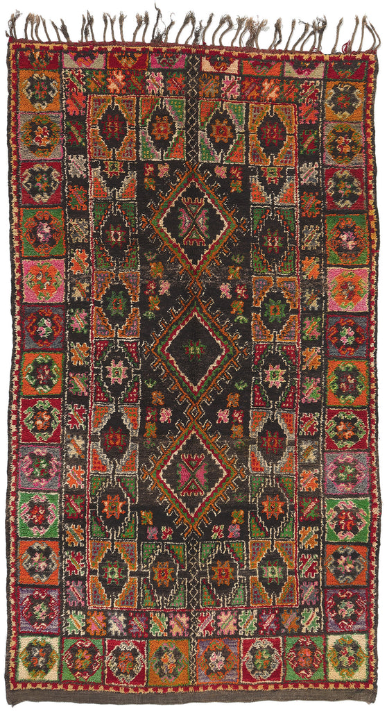6 x 10 Vintage Boujad Moroccan Rug 21308