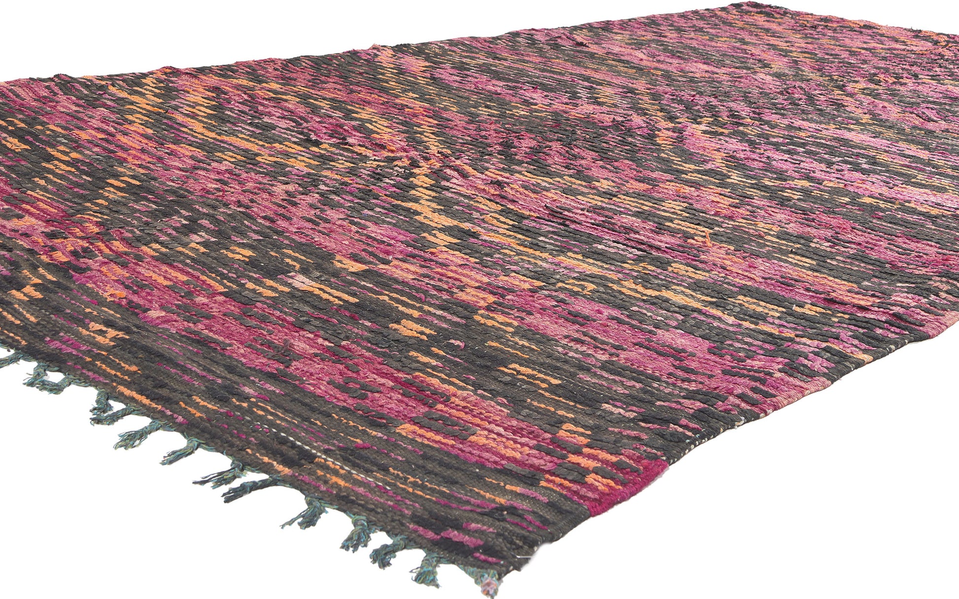 6 x 11 Vintage Boujad Moroccan Rug 20927