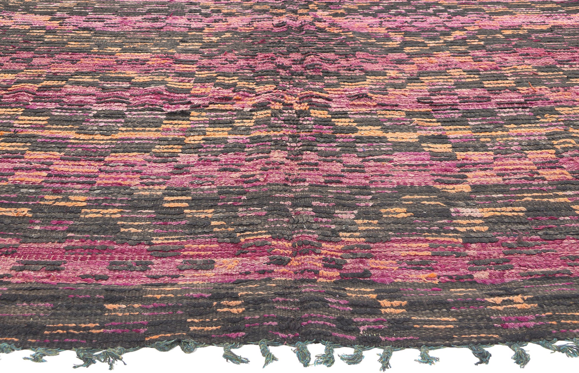 6 x 11 Vintage Boujad Moroccan Rug 20927