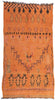 6 x 11 Vintage Orange Talsint Moroccan Rug 21000