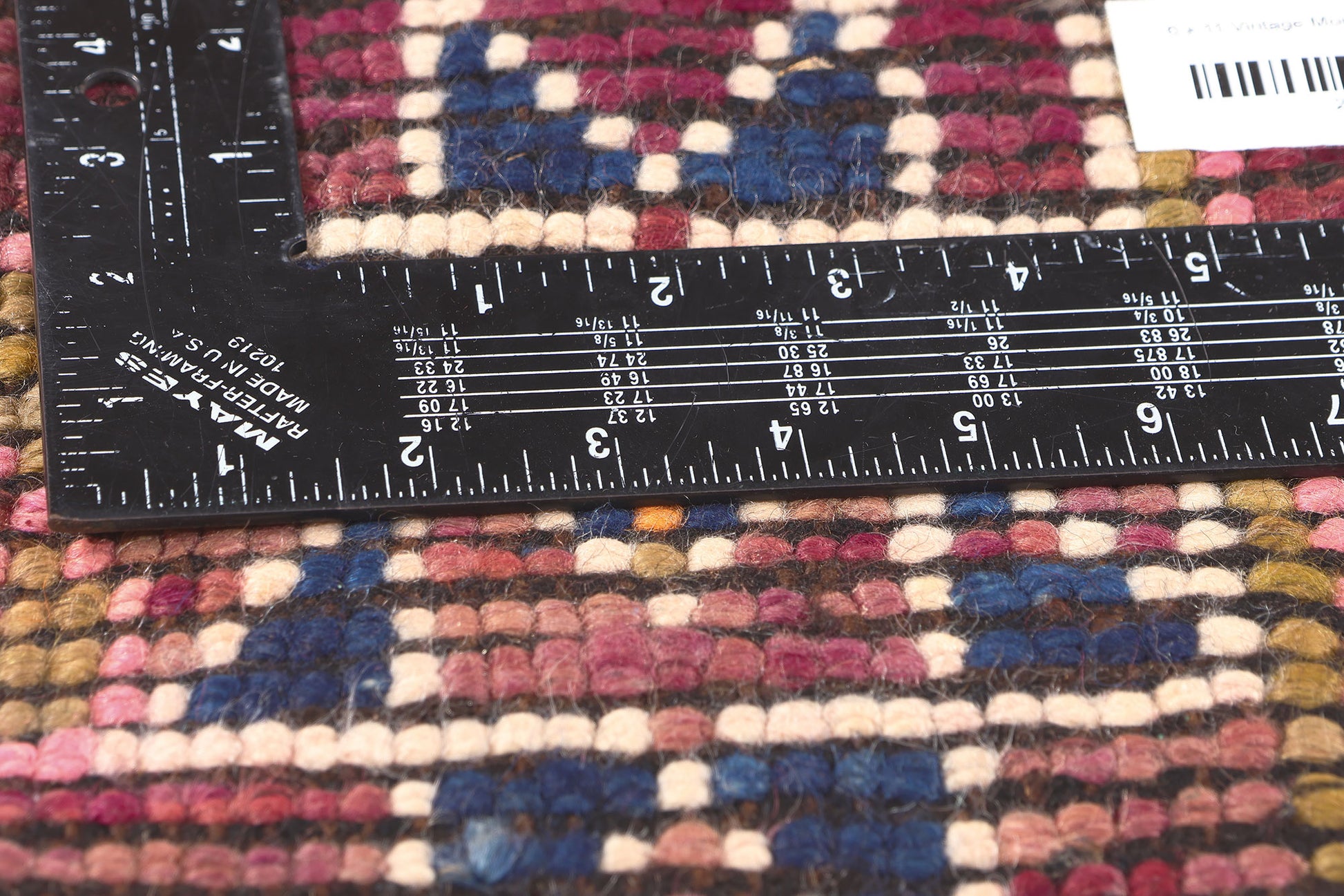 6 x 11 Vintage Purple Beni MGuild Moroccan Rug 21329