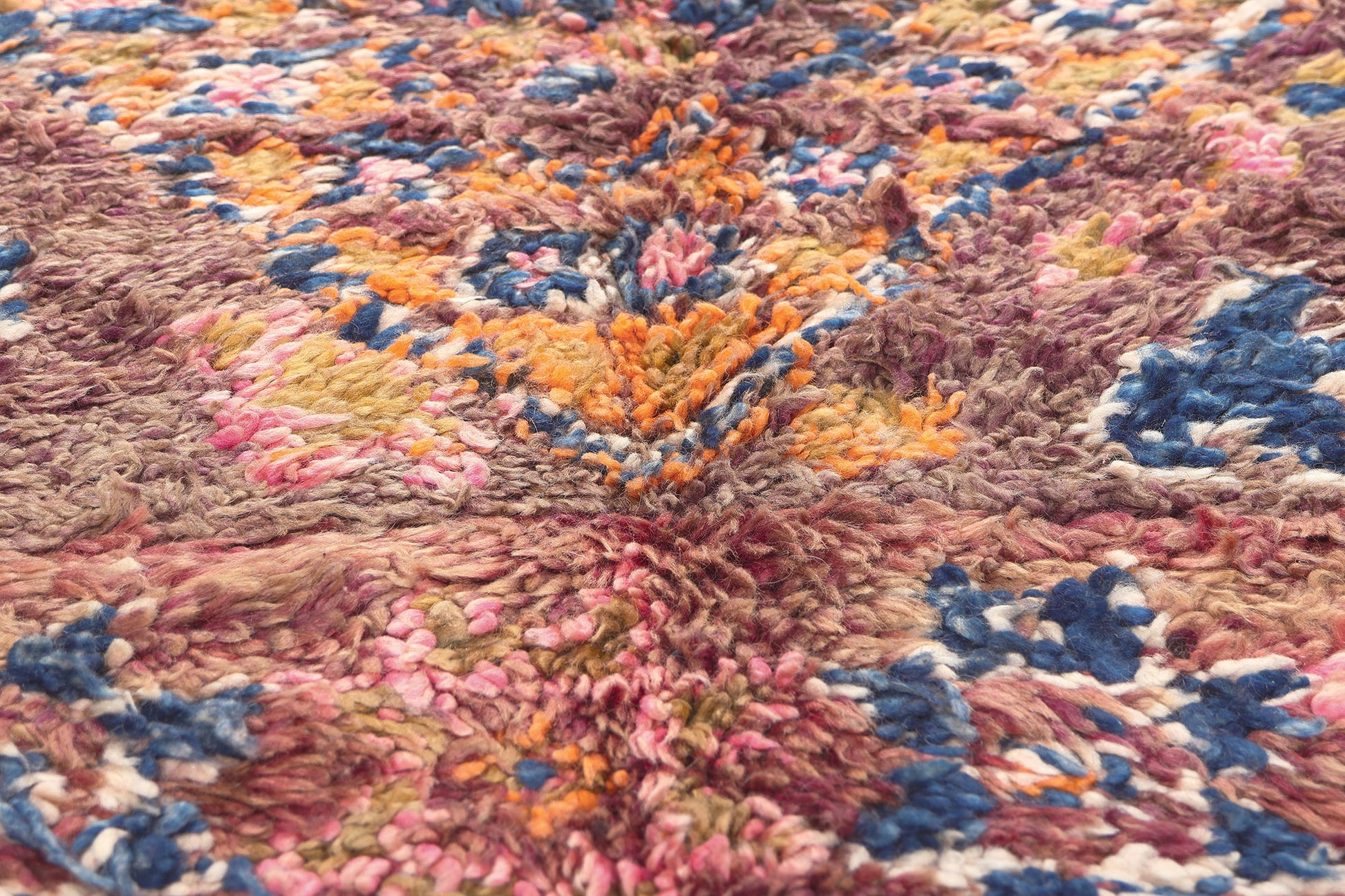 6 x 11 Vintage Purple Beni MGuild Moroccan Rug 21329