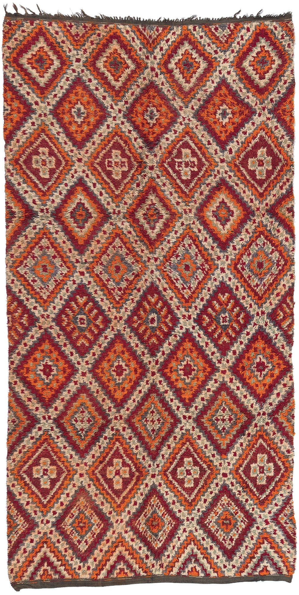 6 x 12 Vintage Taznakht Moroccan Rug 20976