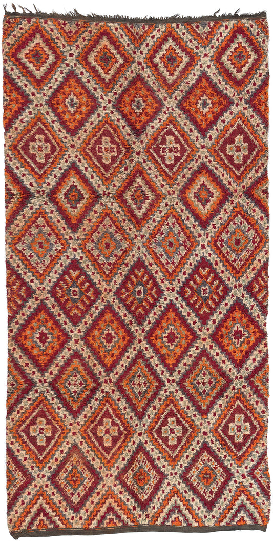 6 x 12 Vintage Taznakht Moroccan Rug 20976