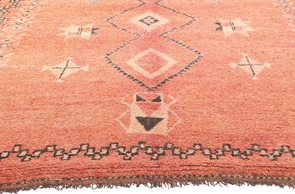 6 x 12 Vintage Orange Taznakht Moroccan Rug 20323