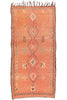 6 x 12 Vintage Orange Taznakht Moroccan Rug 20323