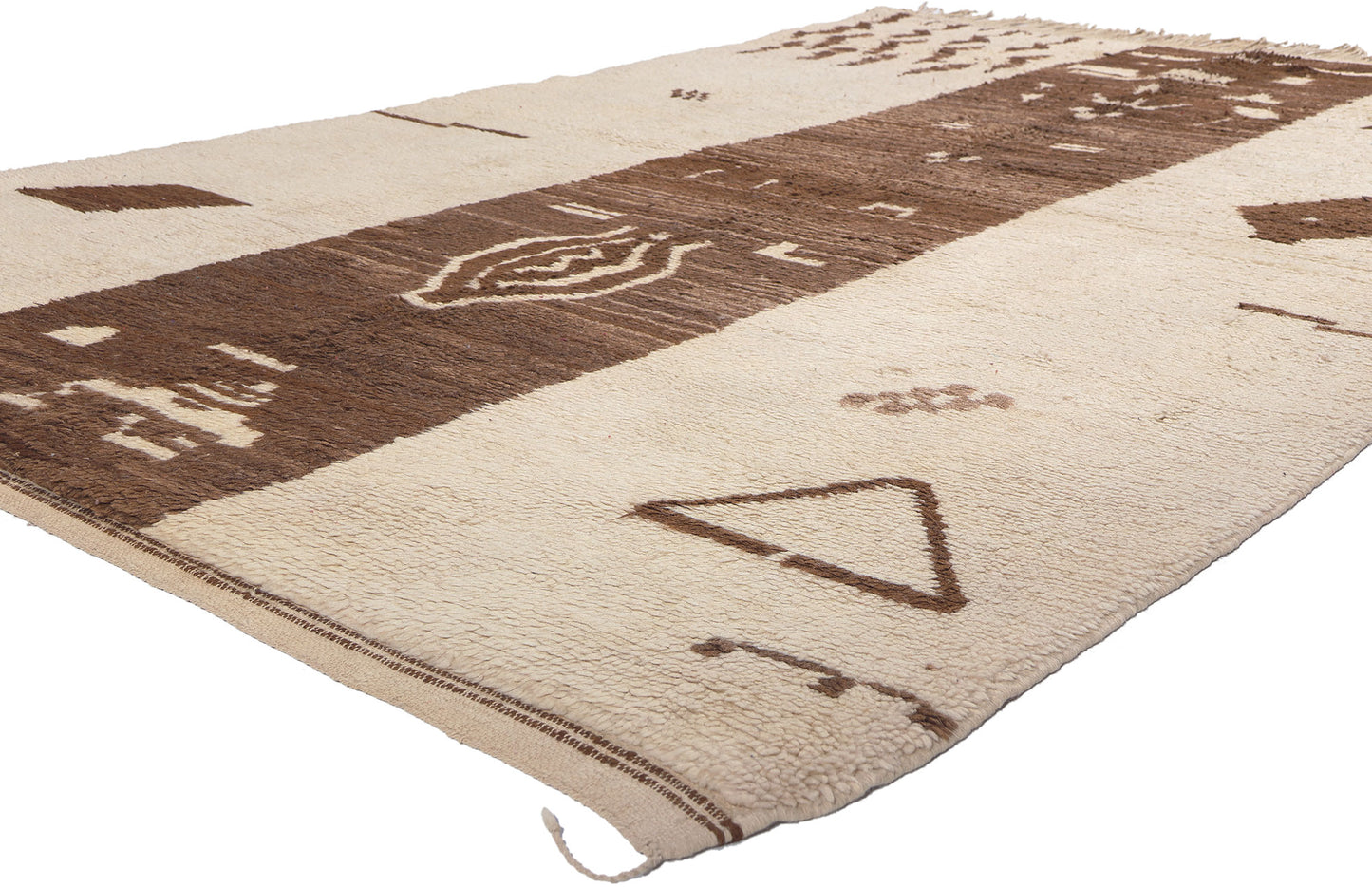6 x 8 Vintage Neutral Moroccan Rug 20260
