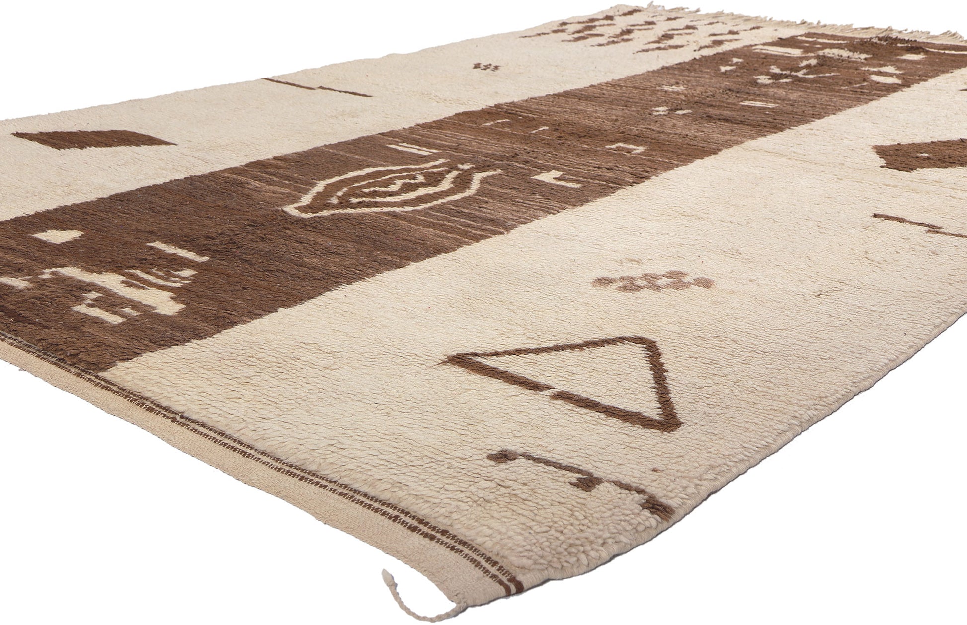 6 x 8 Vintage Neutral Moroccan Rug 20260