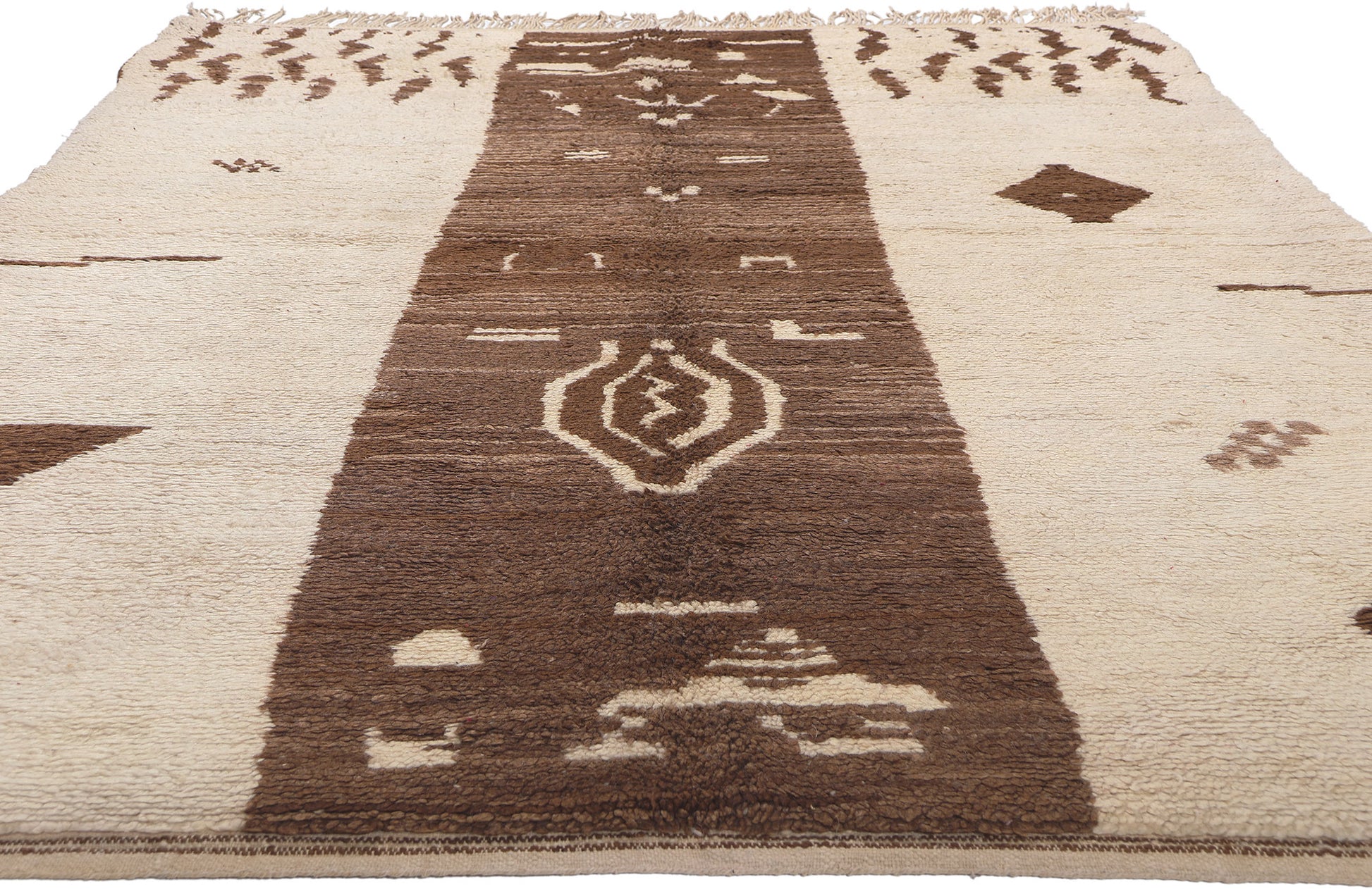 6 x 8 Vintage Neutral Moroccan Rug 20260