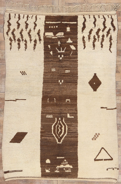 6 x 8 Vintage Neutral Moroccan Rug 20260