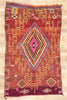 6 x 9 Vintage Boujad Moroccan Rug 74774