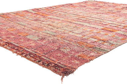 6 x 9 Vintage Rehamna Moroccan Rug 20366