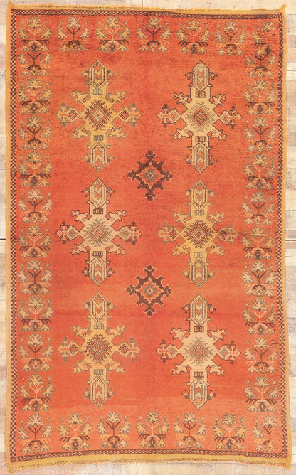 6 x 9 Vintage Taznakht Moroccan Rug 20231