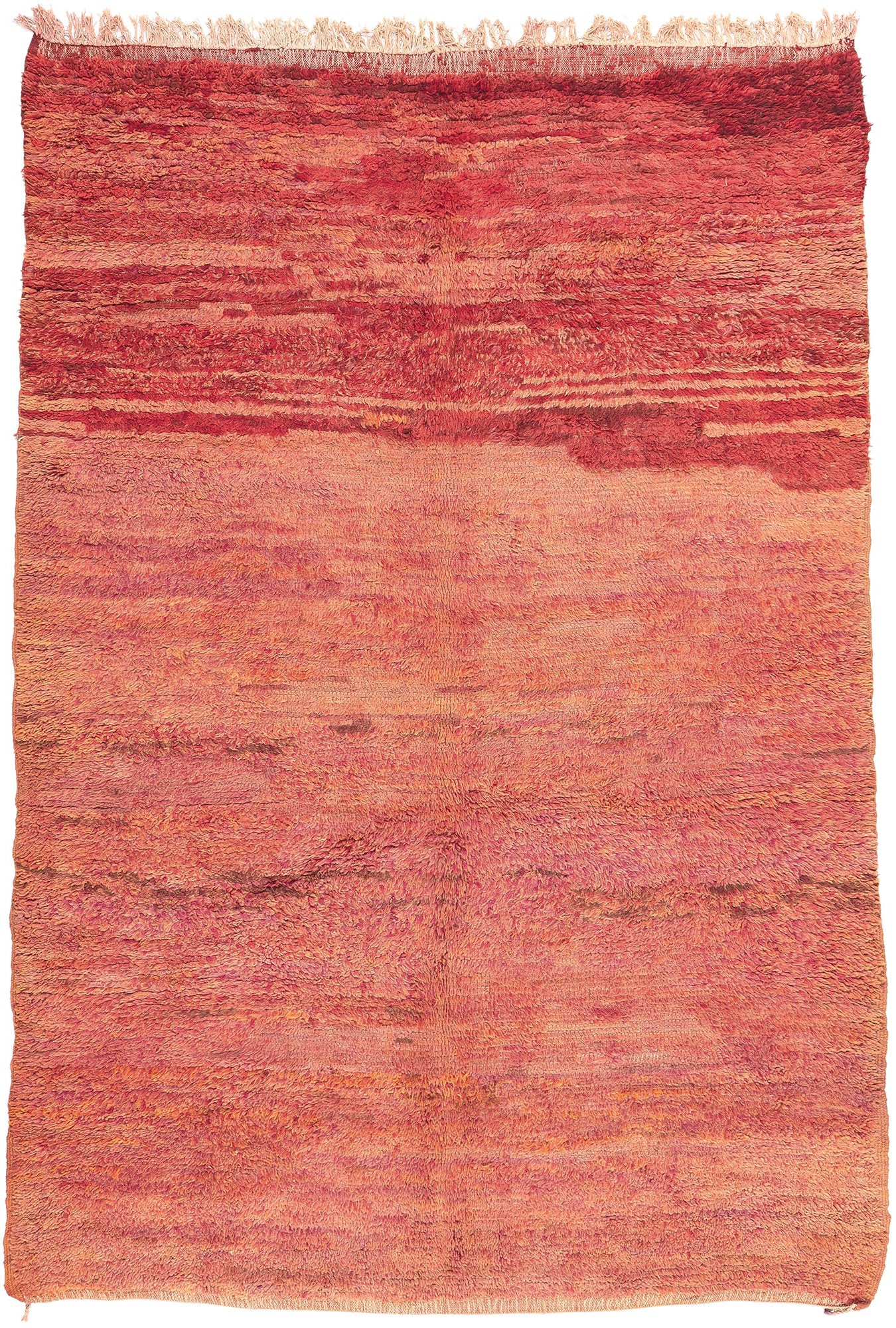 7 x 10 Vintage Beni Mrirt Moroccan Rug 21010