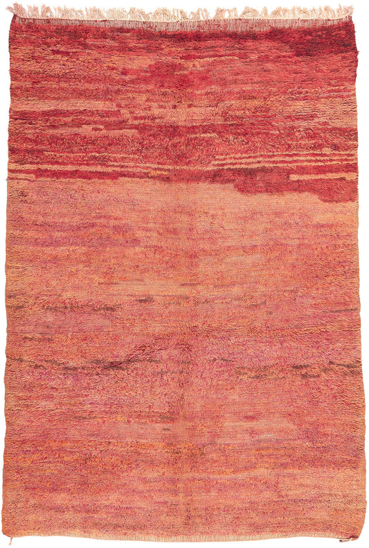 7 x 10 Vintage Beni Mrirt Moroccan Rug 21010