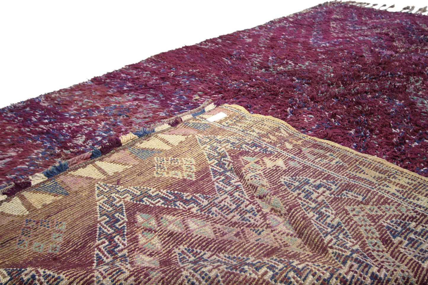 7 x 11 Vintage Beni MGuild Moroccan Rug 20755