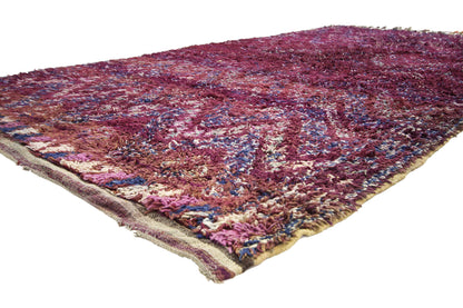 7 x 11 Vintage Beni MGuild Moroccan Rug 20755