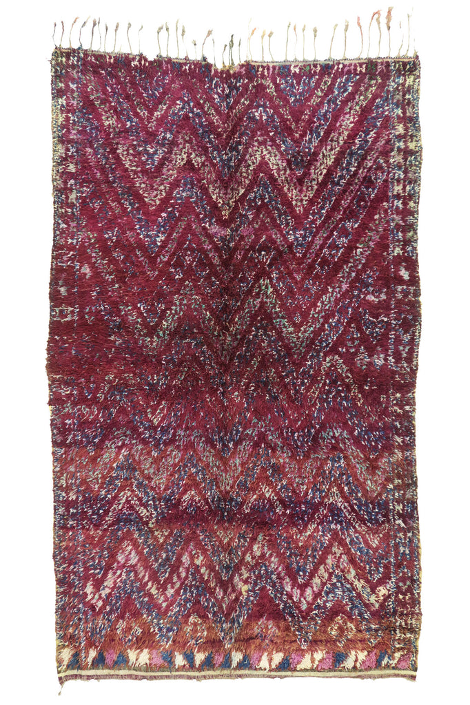 7 x 11 Vintage Beni MGuild Moroccan Rug 20755