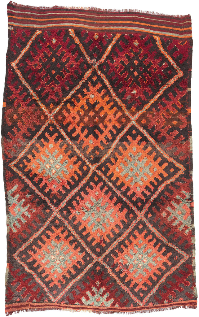 7 x 11 Vintage Beni MGuild Moroccan Rug 20932