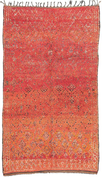 7 x 12 Vintage Beni MGuild Moroccan Rug 20148