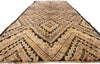 7 x 17 Vintage Brown Beni MGuild Moroccan Rug 21022