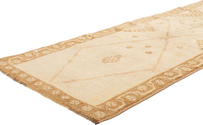 3 x 7 Vintage Turkish Oushak Rug 53700