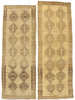 5 x 14 Vintage Turkish Oushak Rug 50743