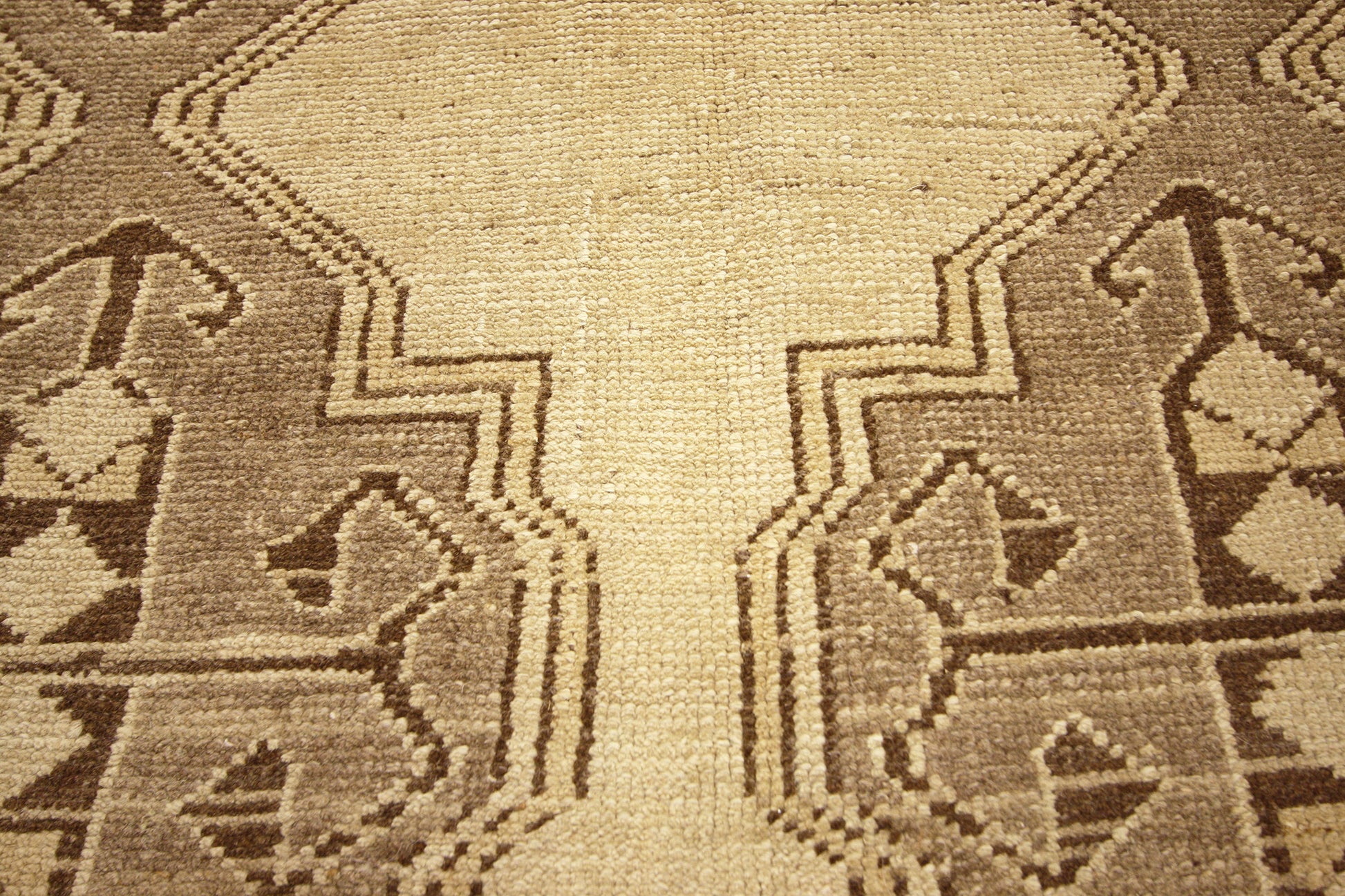 5 x 14 Vintage Turkish Oushak Rug 50743