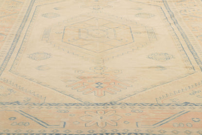 7 x 8 Vintage Turkish Oushak Rug 53706
