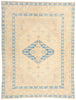 7 x 9 Vintage Peach Turkish Oushak Rug 53709