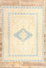 7 x 9 Vintage Peach Turkish Oushak Rug 53709