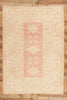 7 x 9 Vintage Pink Turkish Oushak Rug 53705