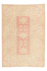 7 x 9 Vintage Pink Turkish Oushak Rug 53705