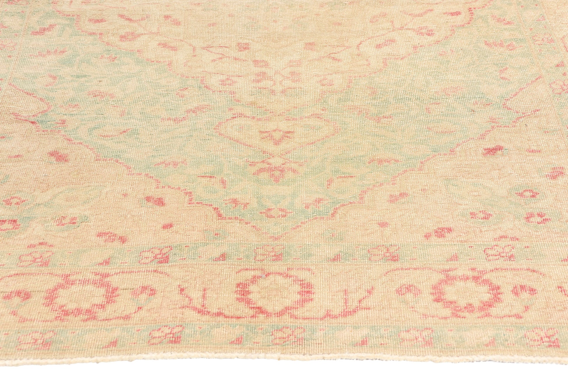 4 x 7 Vintage Muted Turkish Sivas Rug 53471