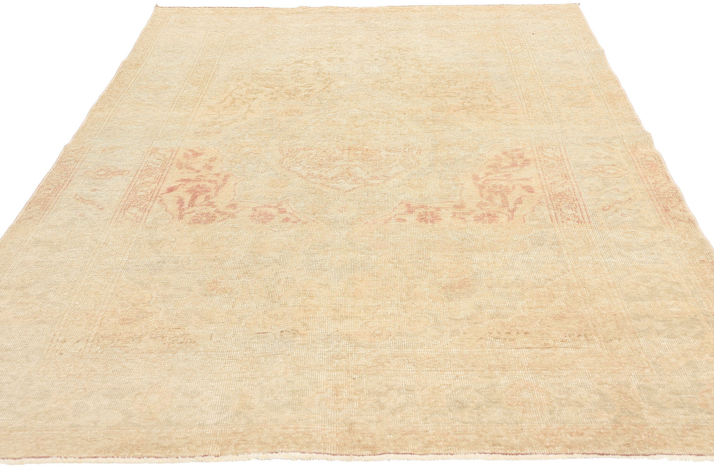 4 x 7 Vintage Muted Turkish Sivas Rug 53472