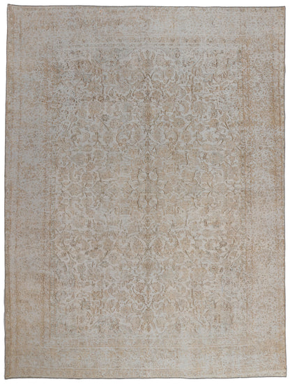 9 x 13 Vintage Muted Turkish Rug 60770
