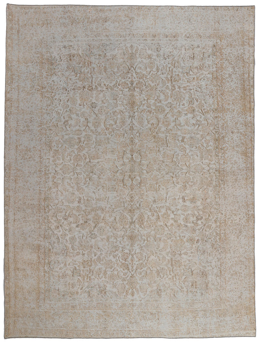 9 x 13 Vintage Muted Turkish Rug 60770