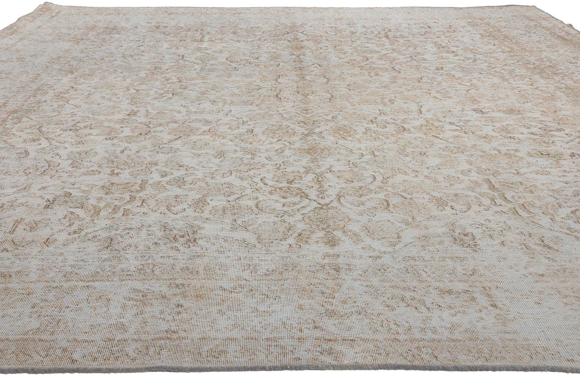 9 x 13 Vintage Muted Turkish Rug 60770