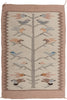 2 x 3 Vintage Navajo Pictorial Tree of Life Rug 78719