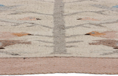2 x 3 Vintage Navajo Pictorial Tree of Life Rug 78719