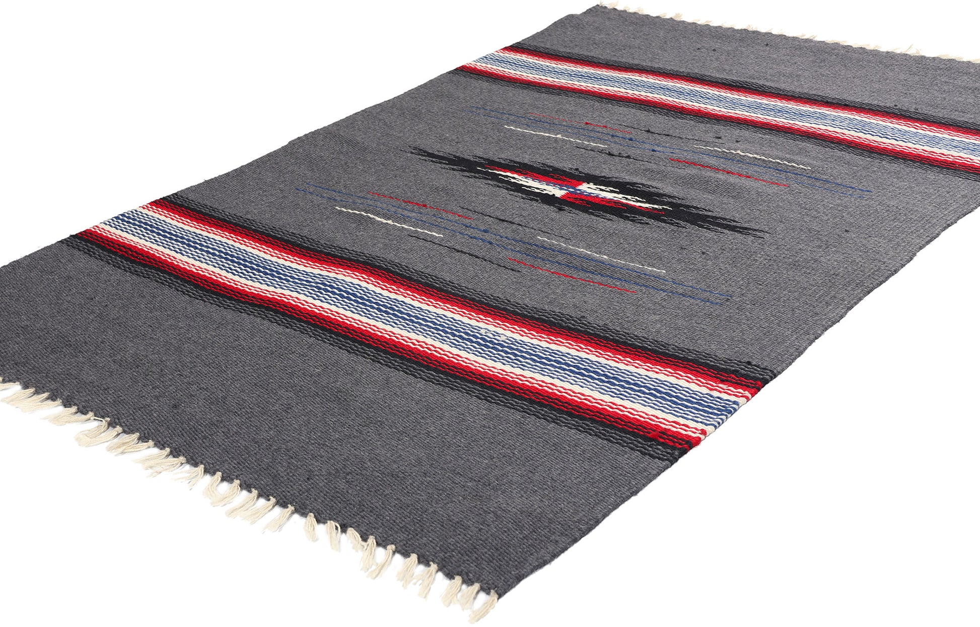 3 x 5 Vintage New Mexico Chimayo Rug 78790