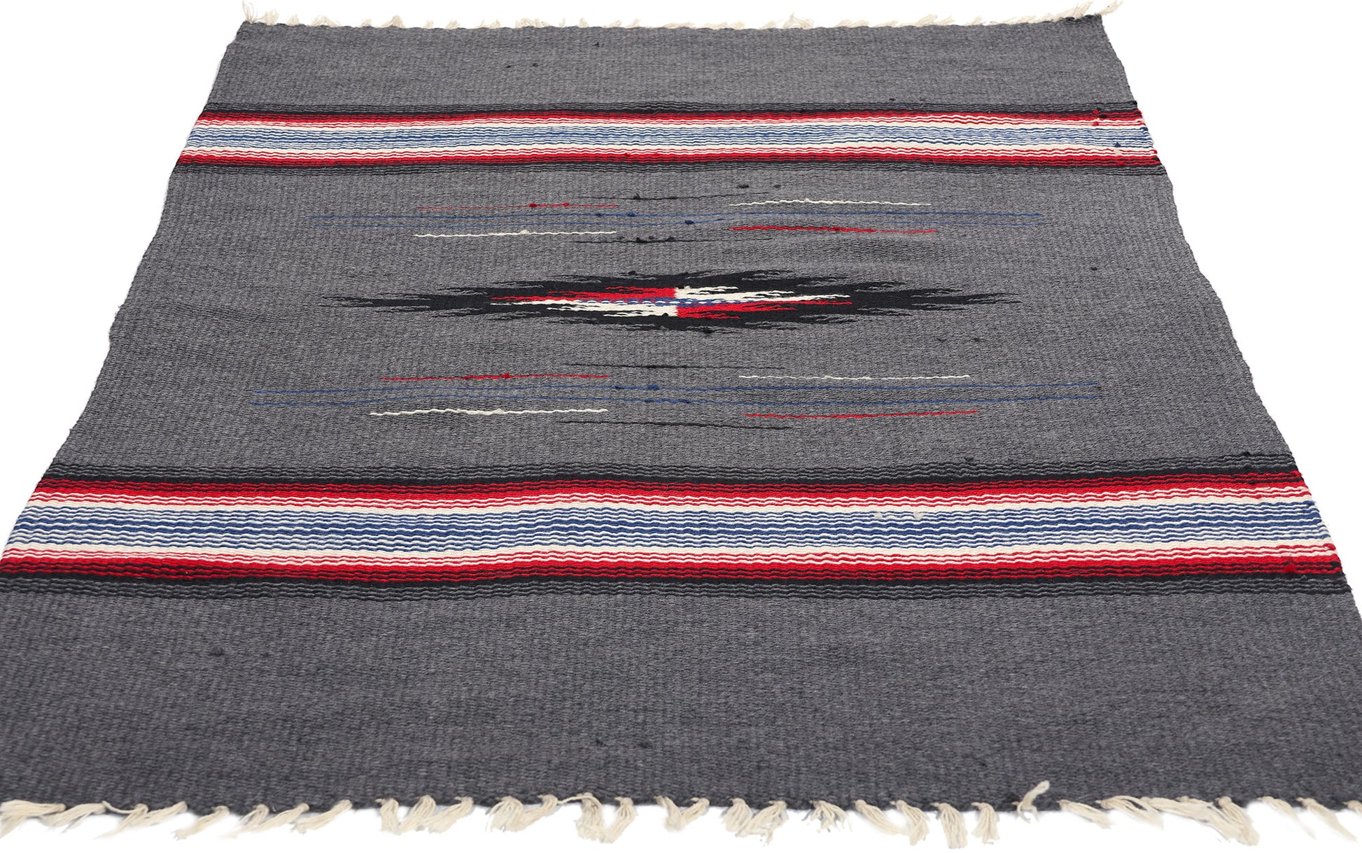 3 x 5 Vintage New Mexico Chimayo Rug 78790