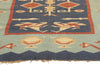 3 x 5 Vintage Oltenian Romanian Bird Kilim Rug 78789