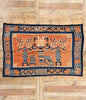 4 x 7 Vintage Orange Chinese Baotou Rug 78027