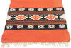 1 x 4 Vintage Orange Greek Kilim Rug 78797